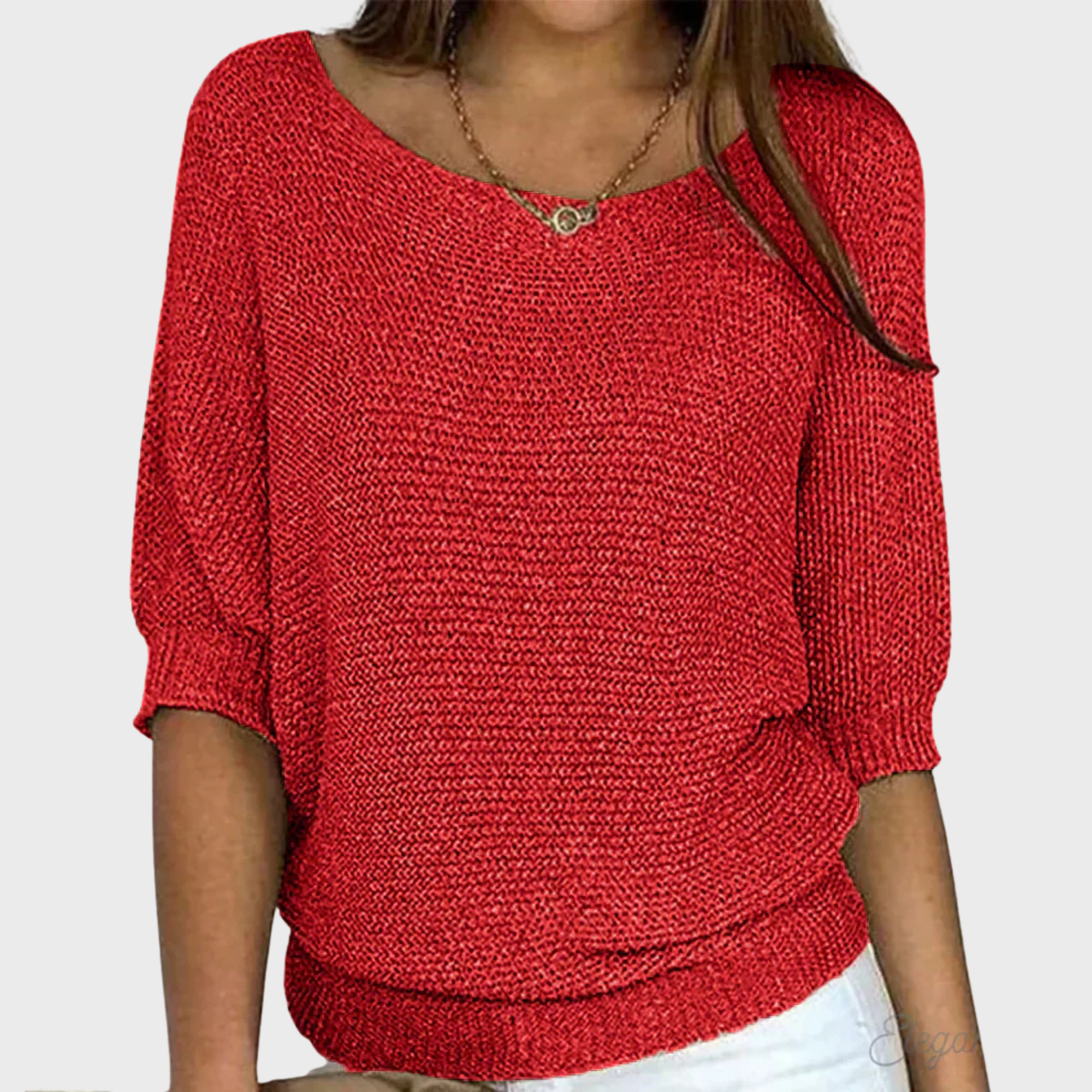 Eszter™ | Stílusos hosszú ujjú blúz modern mintával