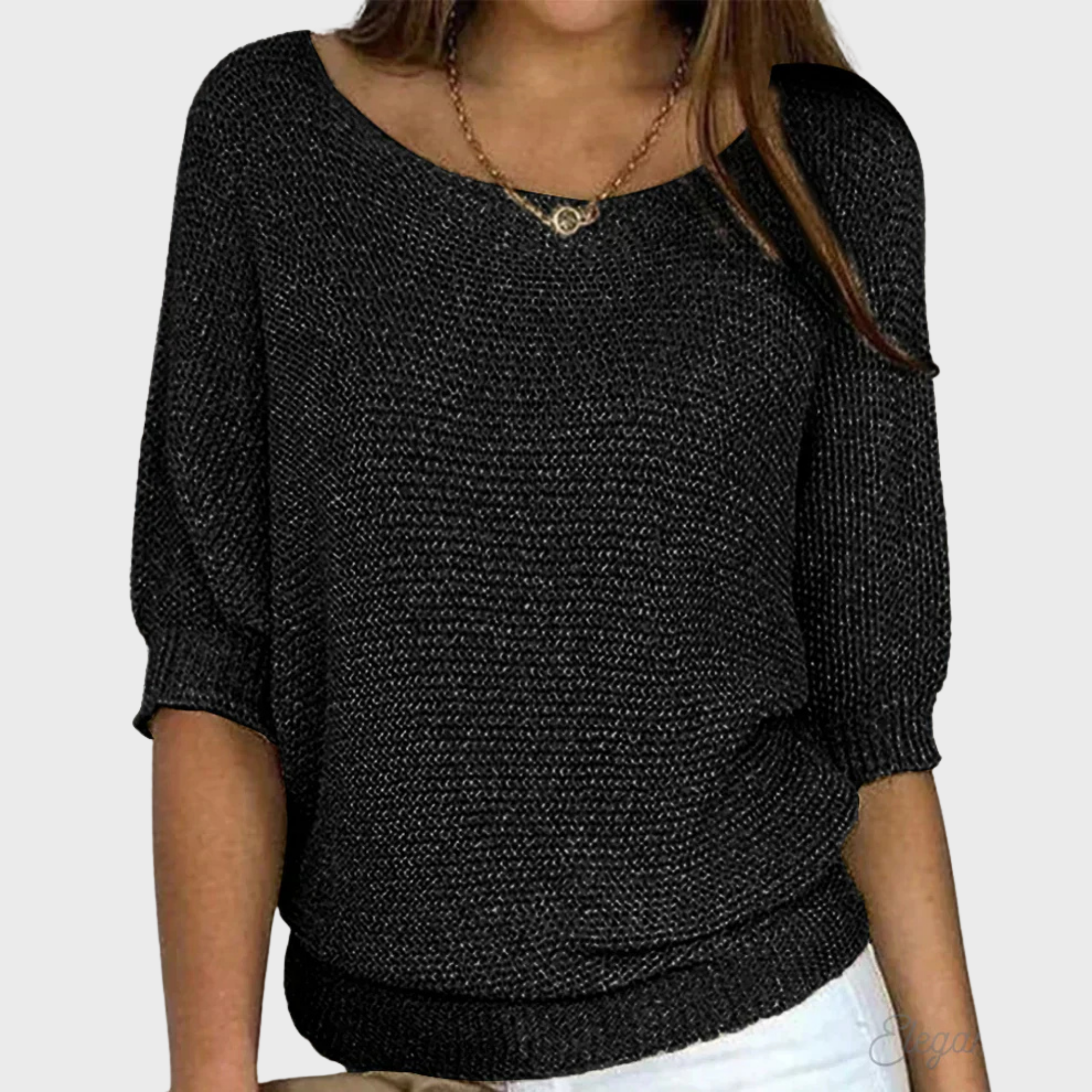 Eszter™ | Stílusos hosszú ujjú blúz modern mintával