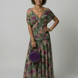 Réka™ | Elegáns vállvillantós midi ruha