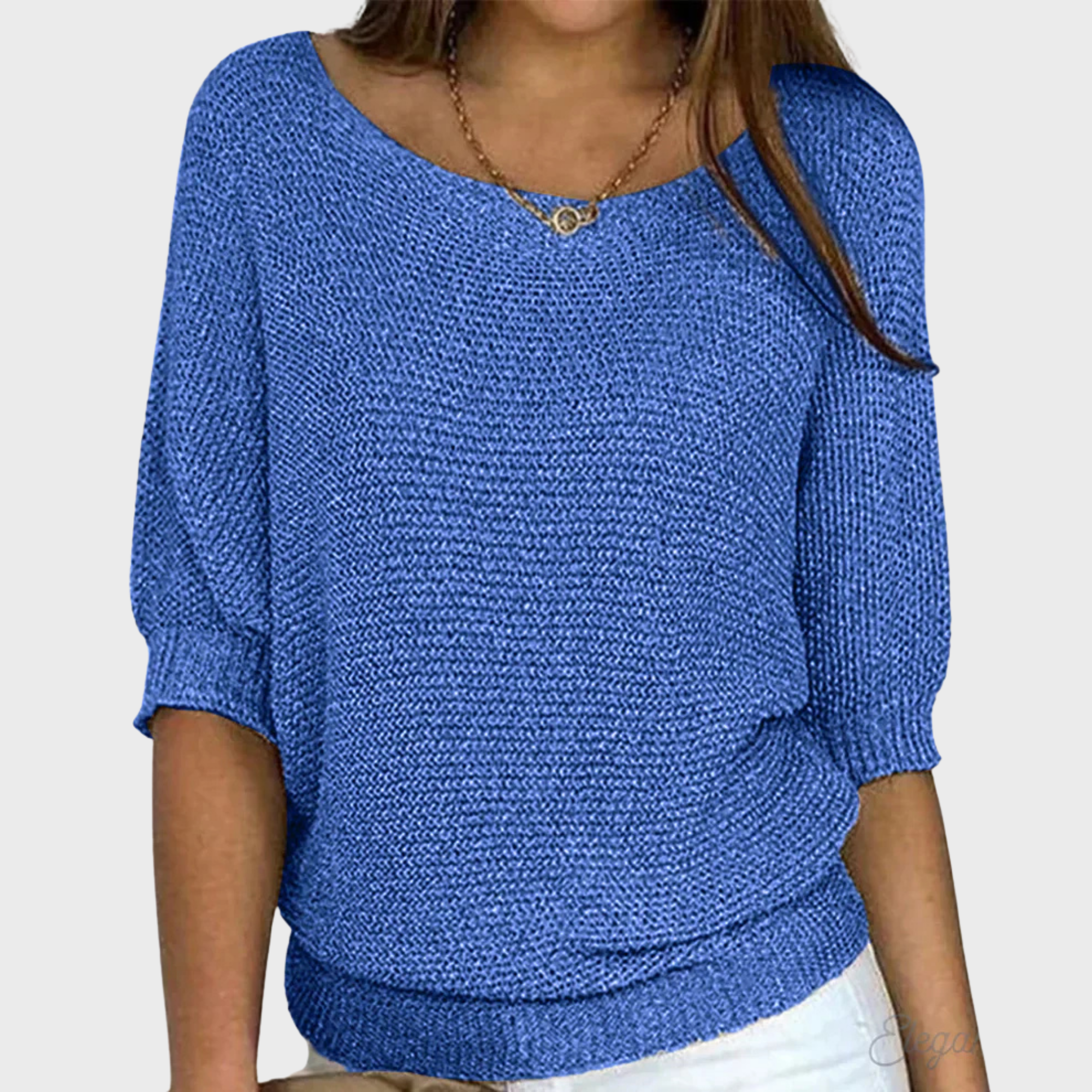Eszter™ | Stílusos hosszú ujjú blúz modern mintával