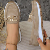 Kata™ | Stílusos bőr espadrille cipő