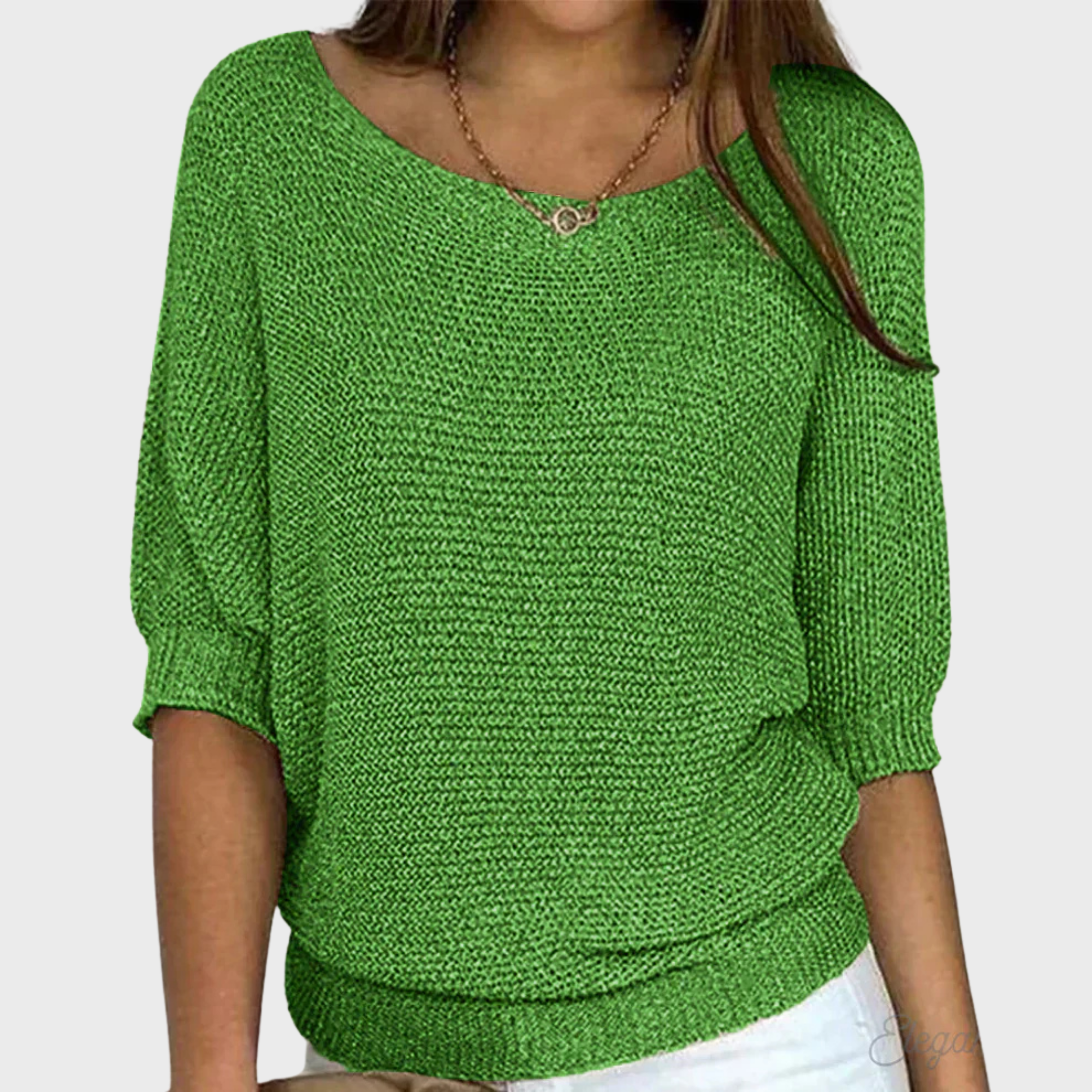 Eszter™ | Stílusos hosszú ujjú blúz modern mintával