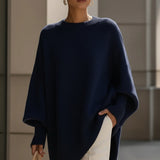 Nóra™ | Stílusos, kötött oversized pulóver