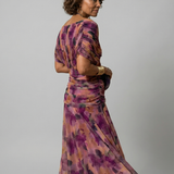 Réka™ | Elegáns vállvillantós midi ruha