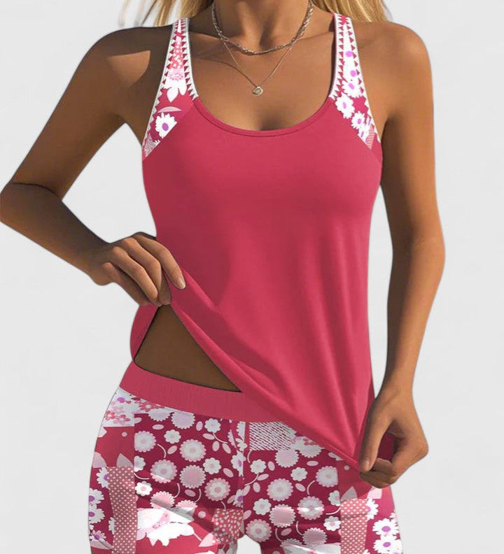 Nóra™ | Stílusos, mintás bikiniszett