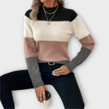 Nóra™ | Stílusos kötött pulóver elegáns színekben