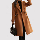 Nóra™ | Stílusos gyapjú overál hímzéssel