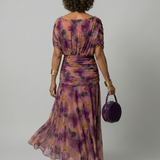 Réka™ | Elegáns vállvillantós midi ruha