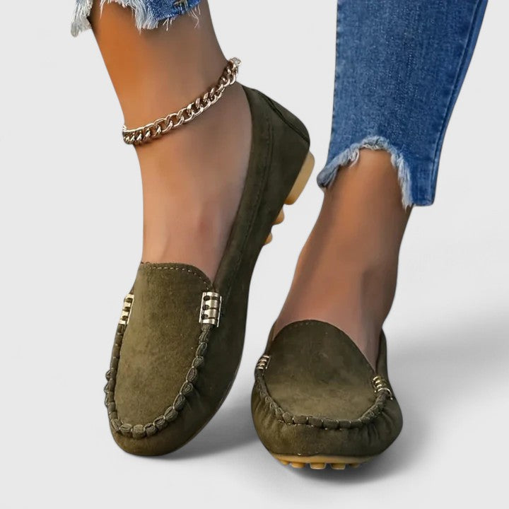 Nóra™ | Klasszikus bőr mokaszin eleganciával