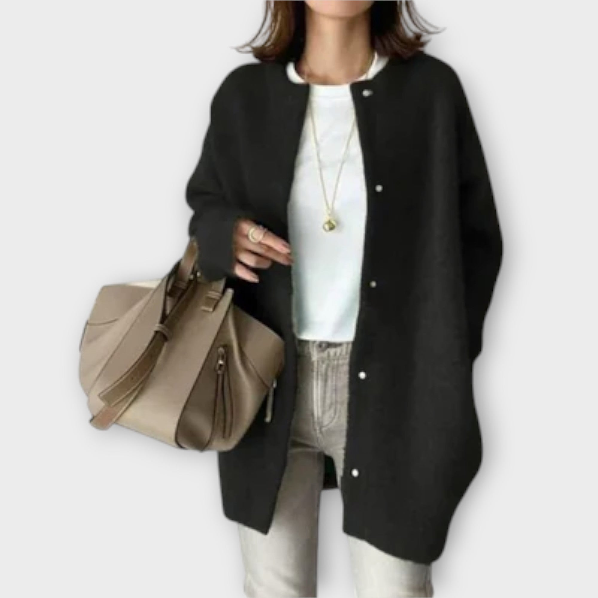 Nóra™ | Stílusos oversized pulóver a hétköznapokra
