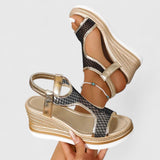Kata™ | Stílusos bőr espadrilles szandál