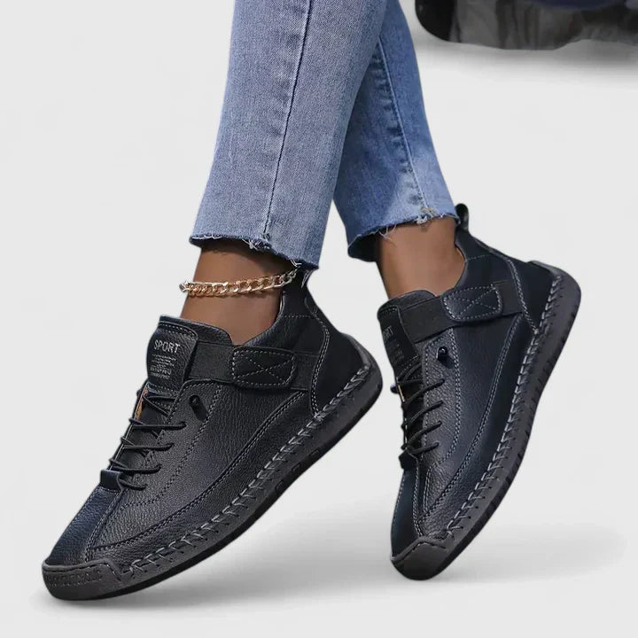 Lilla™ | Stílusos bőr sportcipő elegáns megjelenéshez