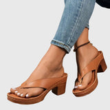 Nóra™ | Stílusos bőr espadrille szandál