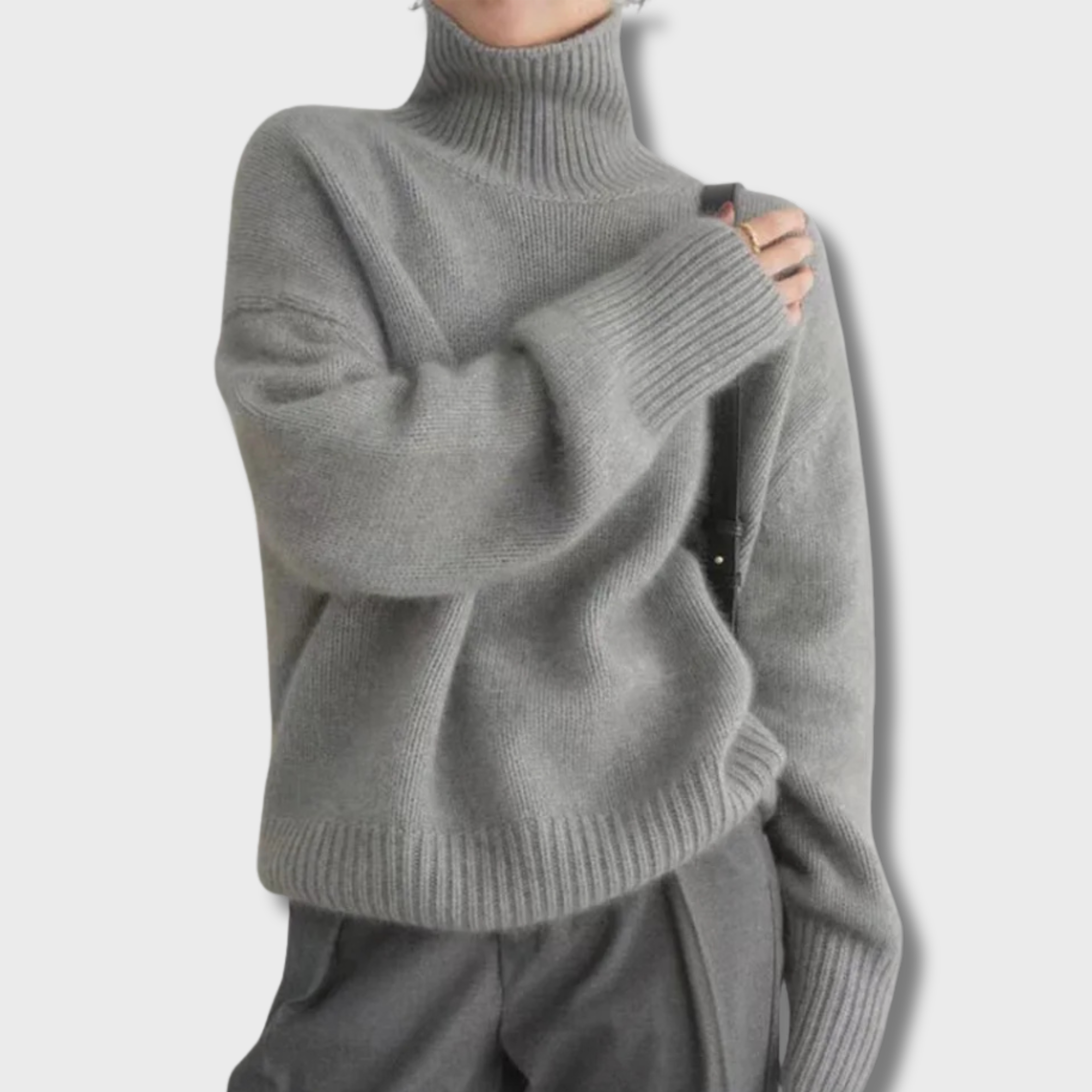 Nóra™ | Puhaszövetű elegáns kasmírpulóver