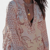Kata™ | Stílusos, boho mintás maxiruha