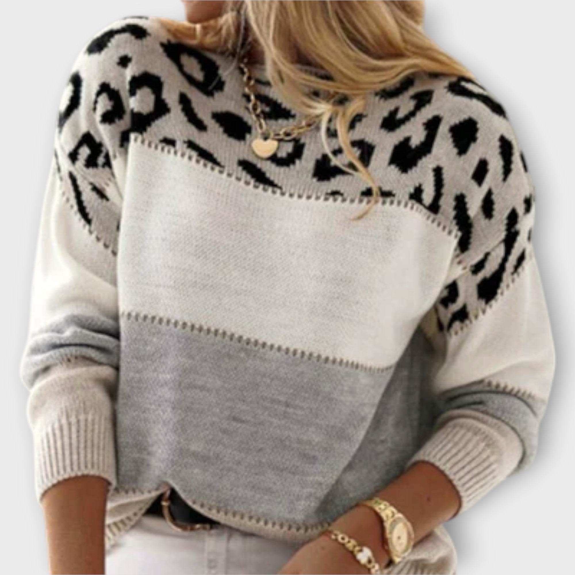 Lilla™ | Stílusos, kötött, oversized pulóver