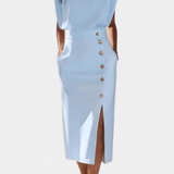 Nóra™ | Elegáns csipkés midi ruha