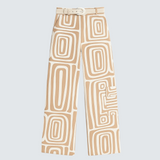 Nóra™ | Stílusos, elegáns sötétkék nadrág