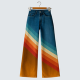 Nóra™ | Stílusos vintage farmernadrág