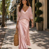 Eszter™ | Stílusos hímzett midi ruha elegáns derékkal