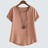 Nóra™ | Elegáns mintás blúz stílusos kivitelben