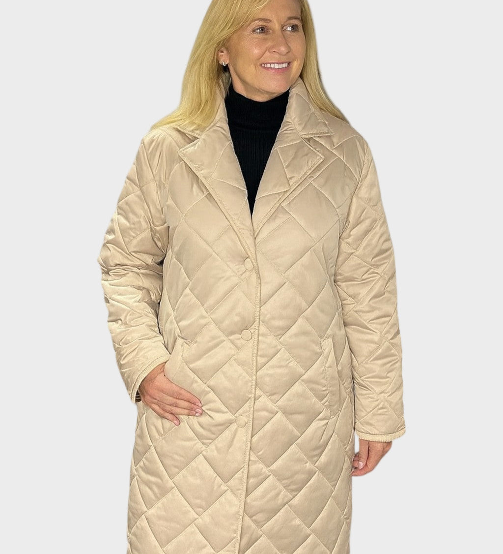 Nóra™ | Stílusos téli puffdzseki elegáns részletekkel