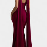Zsófia™ | Glamour maxi ruha csipkével és derékpánttal