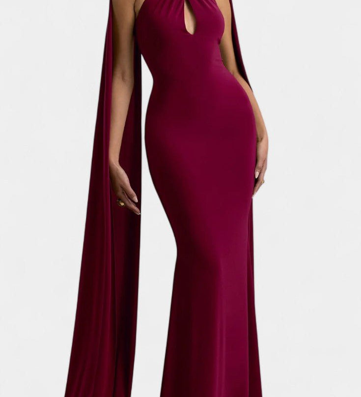 Zsófia™ | Glamour maxi ruha csipkével és derékpánttal