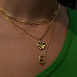 Eszter™ | Modern geometriai mintás blúz