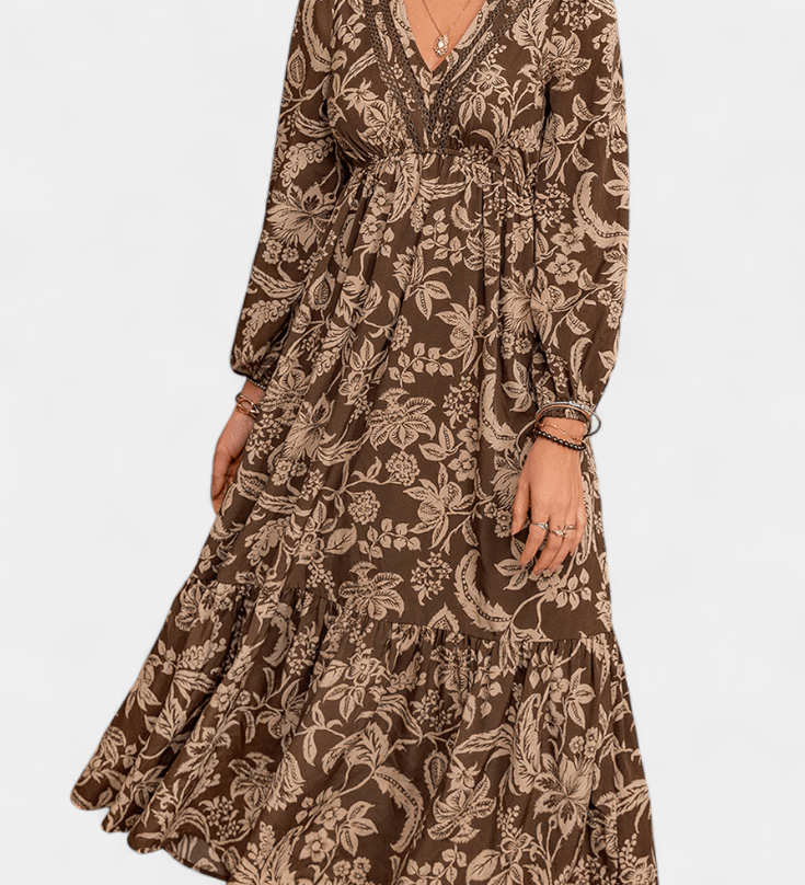 Eszter™ | Kifinomult boho stílusú maxi ruha