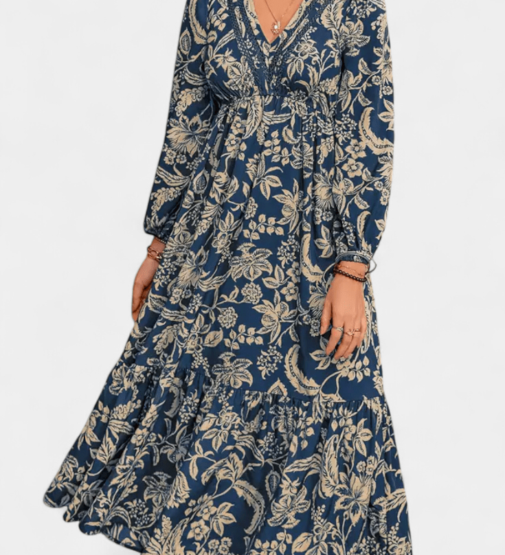 Eszter™ | Kifinomult boho stílusú maxi ruha