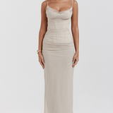 Katalin™ | Divatos tavaszi maxi ruha