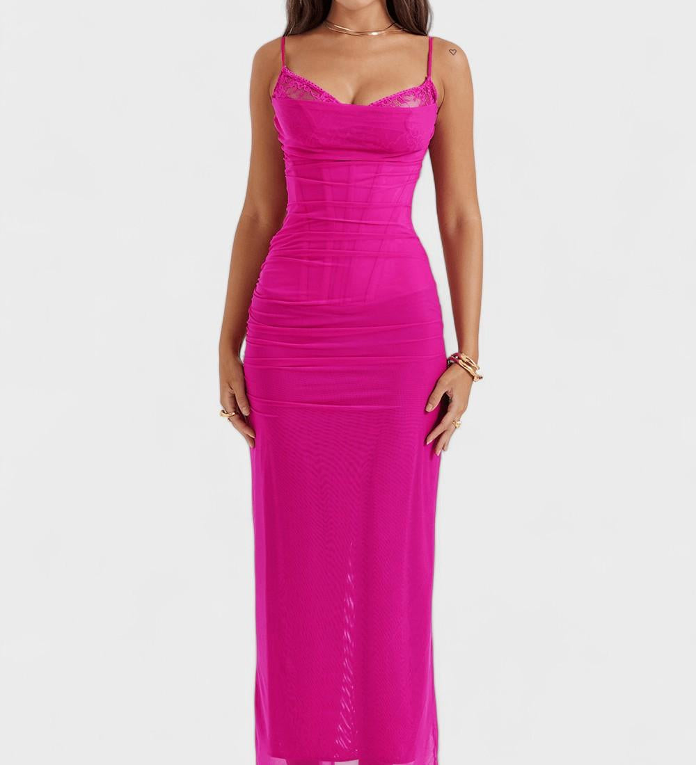 Katalin™ | Divatos tavaszi maxi ruha