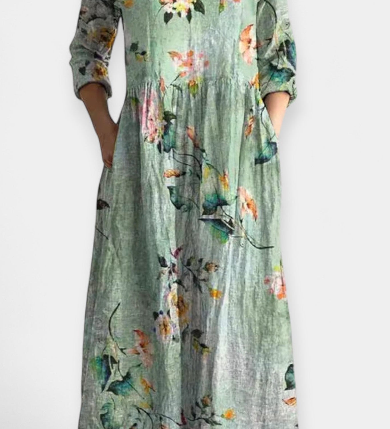 Zsófia™ | Stílusos fodros nyári ruha