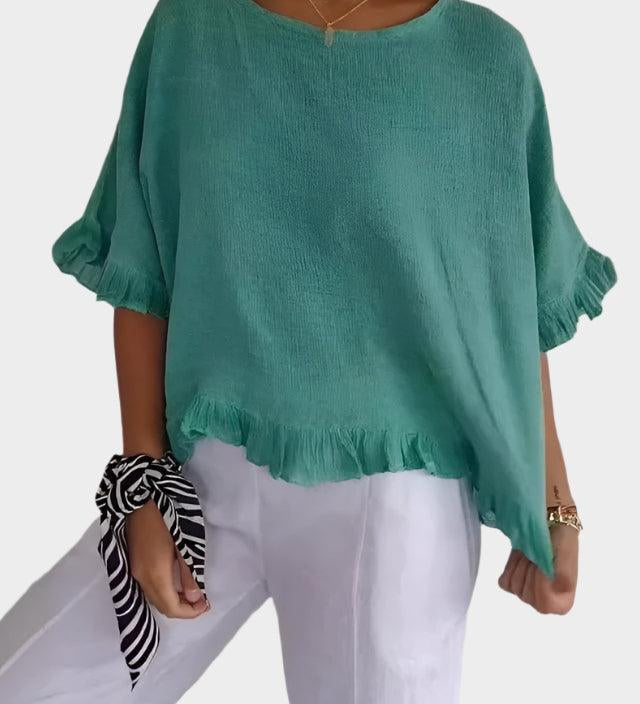 Nóra™ | Stílusos selyemblúz elegáns megjelenéshez