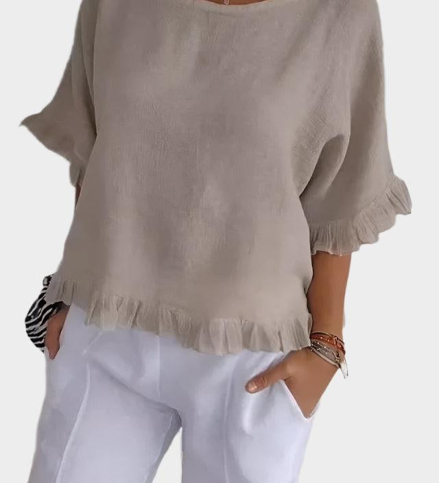 Nóra™ | Stílusos selyemblúz elegáns megjelenéshez