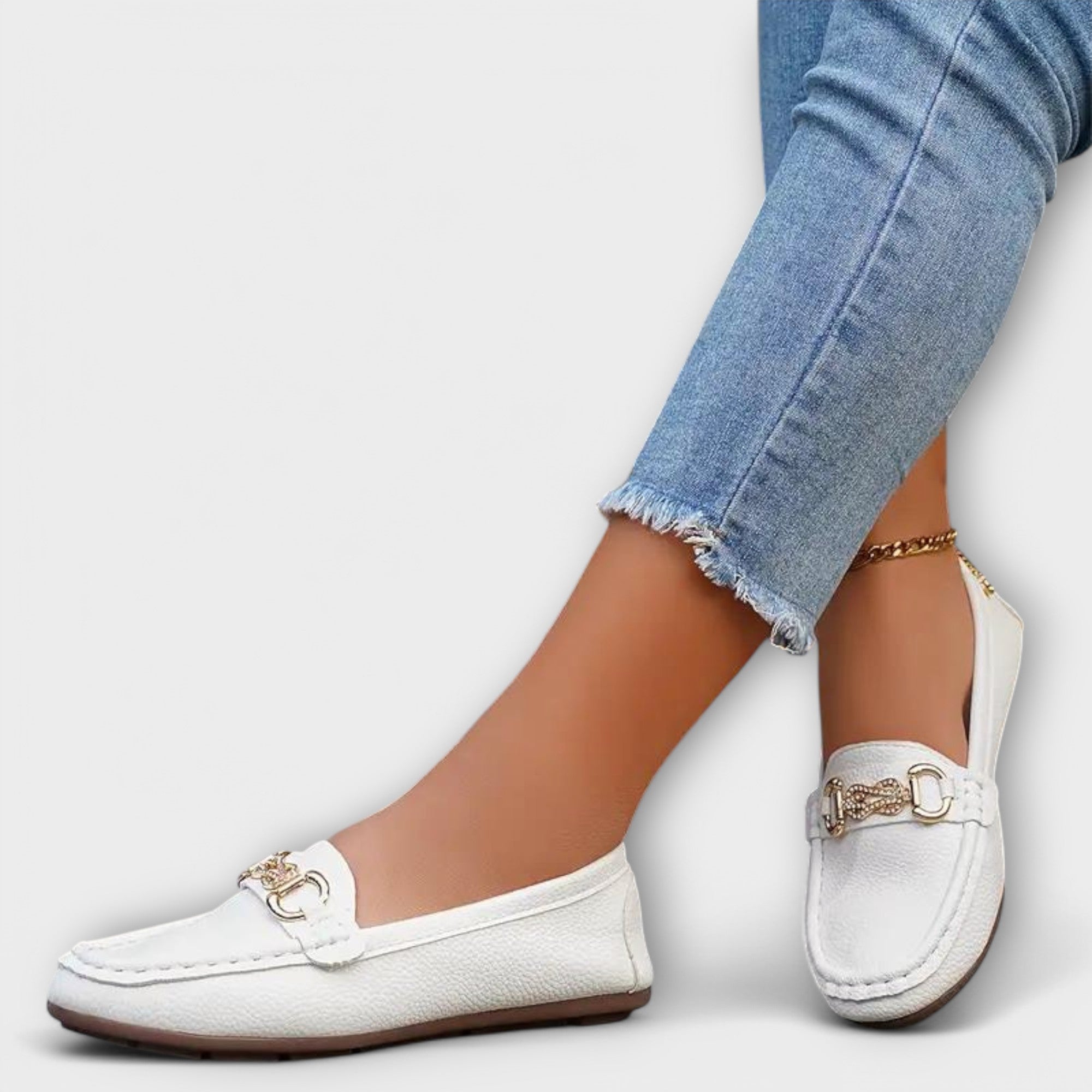 Kata™ | Stílusos bőr slip-on városi cipő