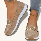 Kata™ | Stílusos bőr espadrille cipő