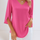 Anna™ | Stílusos hosszú ujjú blúz elegáns mintával