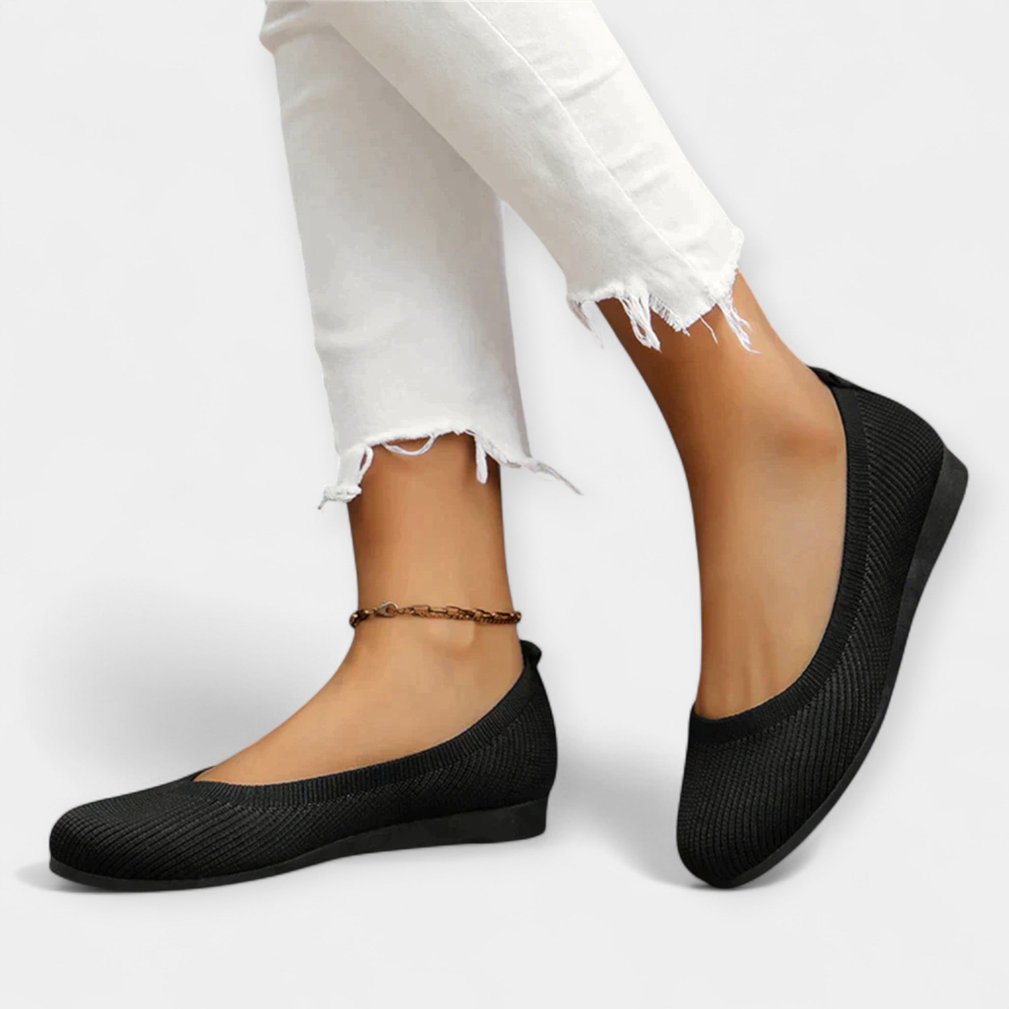 Nóra™ | Divatos csillogó slip-on sportcipő