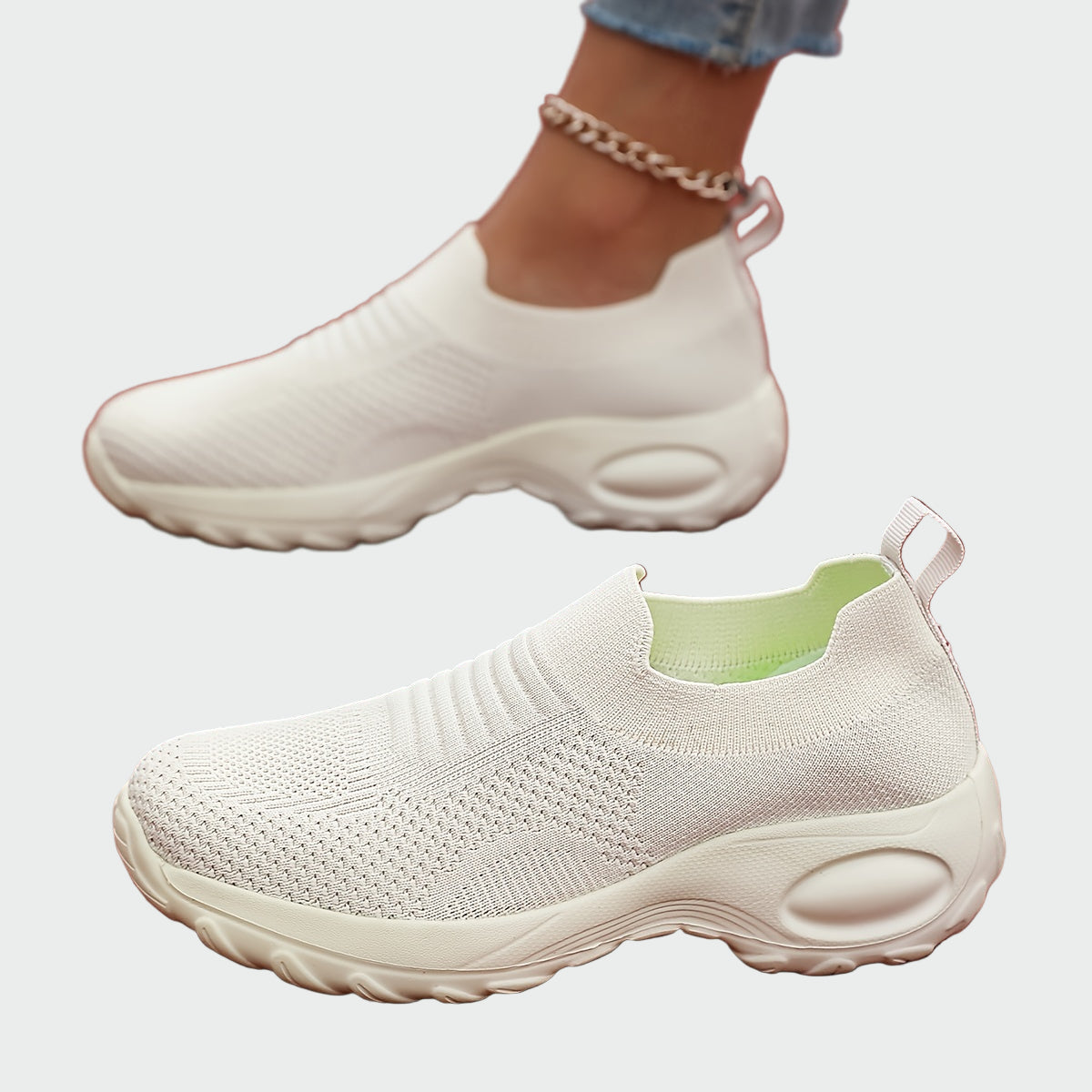 Nóra™ | Stílusos városi slip-on teniszcipő