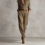 Lilla™ | Stílusos tweed overall elegáns női szabással