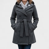 Zsófia™ | Klasszikus gyapjú télikabát elegáns vonalakkal