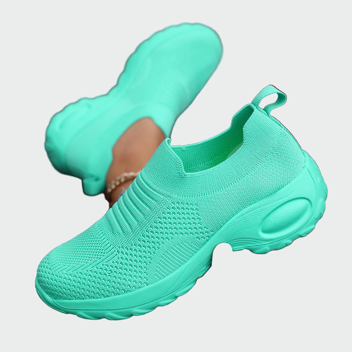 Nóra™ | Stílusos városi slip-on teniszcipő