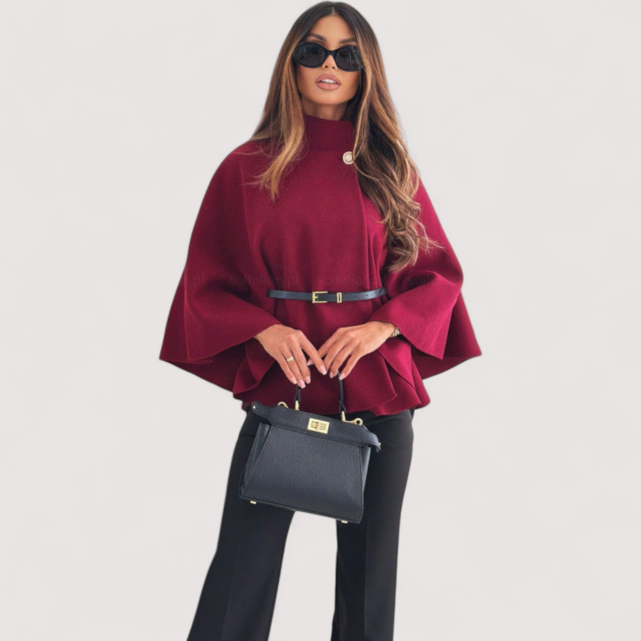 Kata™ | Stílusos maxi ruha elegáns mintával