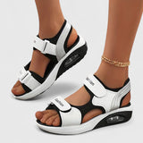Nóra™ | Kényelmes bőr espadrill szandál