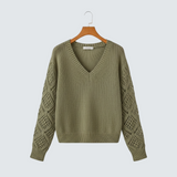 Eszter™ | Stílusos gyöngyös blúz elegáns estékhez
