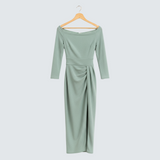 Nóra™ | Stílusos, elegáns midi ruha különleges alkalmakra