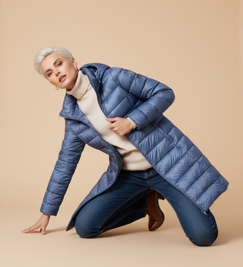 Anna™ | Stílusos oversize pulóver gyönyörű mintával