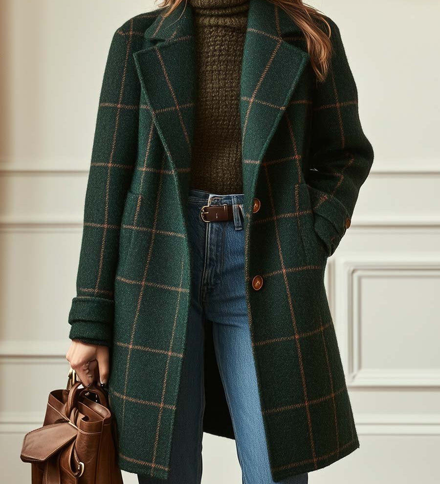 Eszter™ | Stílusos oversized bőrdzseki